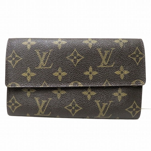 Louis Vuitton Monogram Long Wallet M61818 in Good Condition