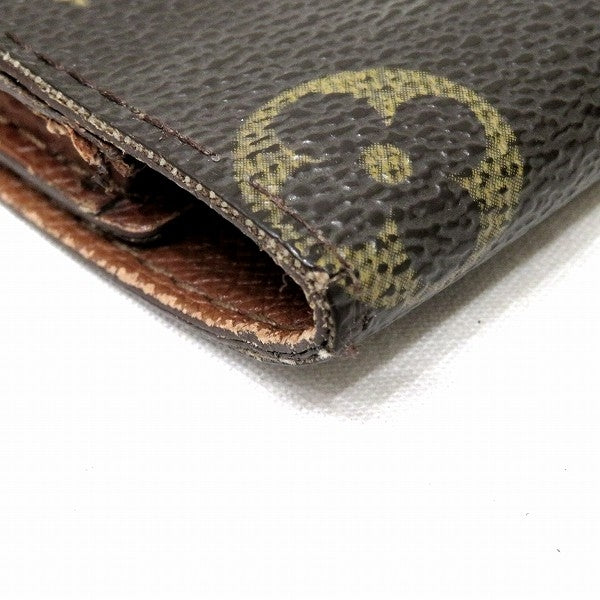 Louis Vuitton Monogram Long Wallet M61818 in Good Condition