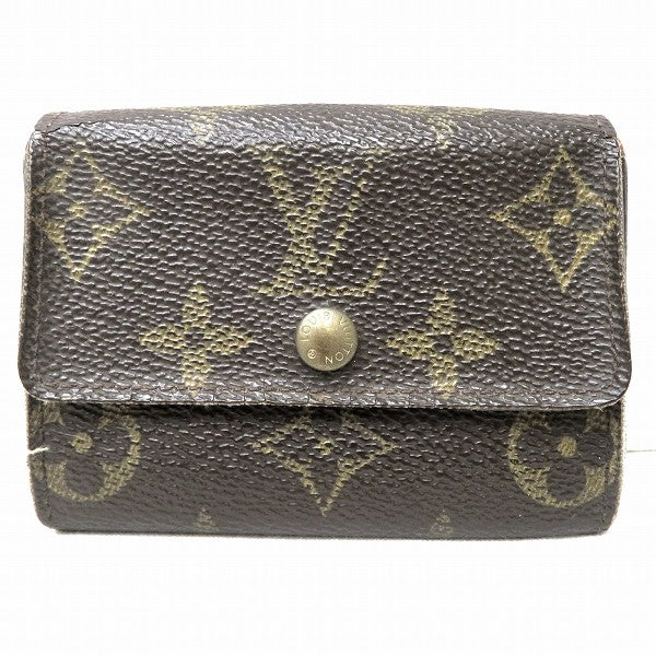 Louis Vuitton Monogram Coin Case M61930 in Fair Condition