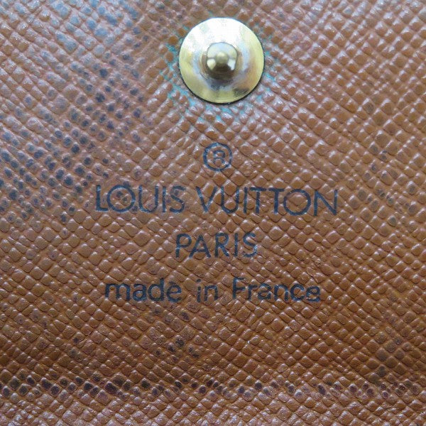 Louis Vuitton Monogram Coin Case M61930 in Fair Condition