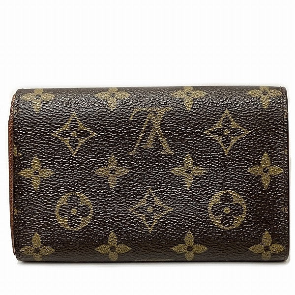 Louis Vuitton Monogram Portemonnaie Tresor Wallet M61730 in Good Condition