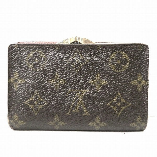 Louis Vuitton Monogram Porte Monnaie Viennois Wallet M61663 in Good Condition