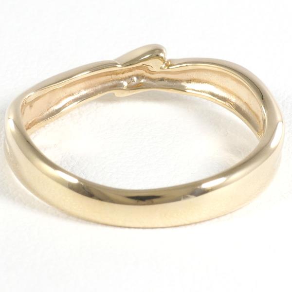 K9 Yellow Gold Ring 10号 1.9g Jewelry in Excellent Condition