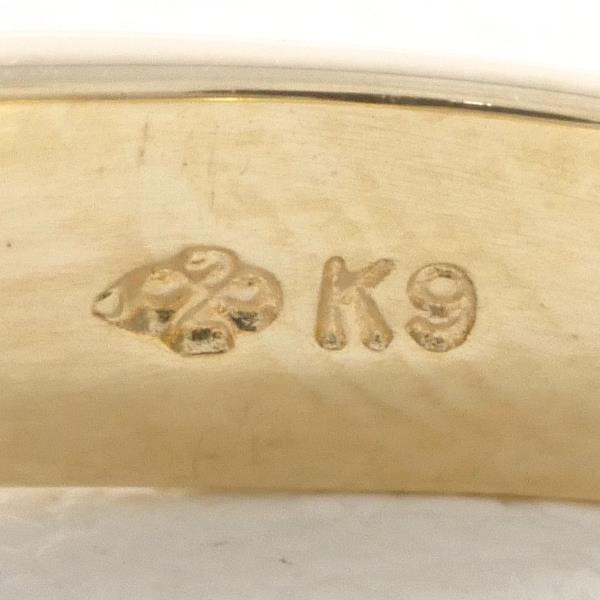 K9 Yellow Gold Ring 10号 1.9g Jewelry in Excellent Condition