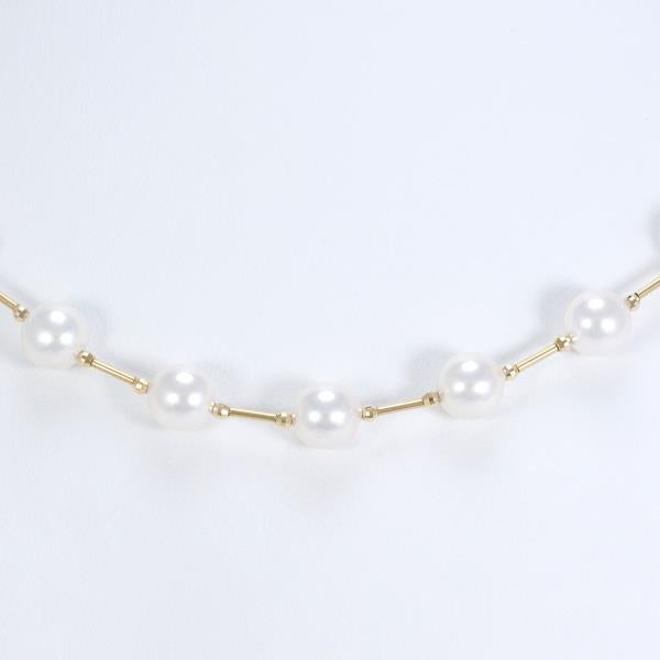 K18 Yellow Gold Akoya Pearl Necklace