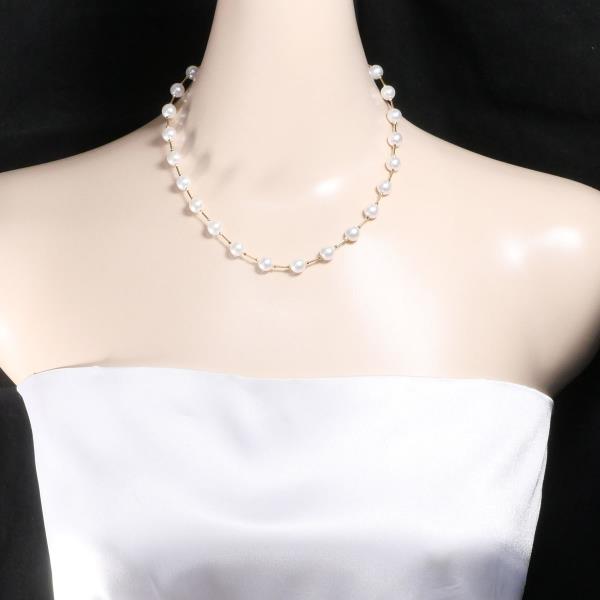 K18 Yellow Gold Akoya Pearl Necklace