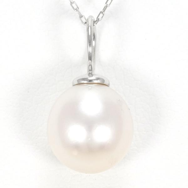 K18 White Gold Pearl Necklace