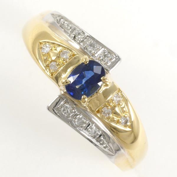18K & Platinum Sapphire Ring