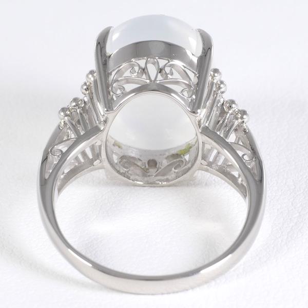 PT900 Platinum Moonstone Ring in Excellent Condition