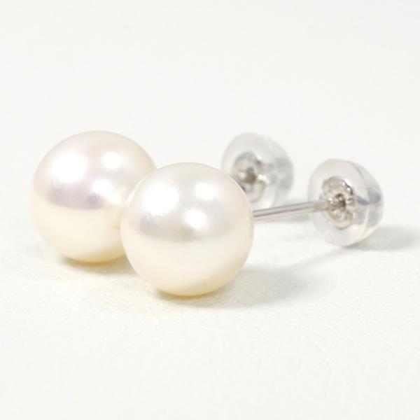 Platinum Pearl PT1000 Earrings in Pristine Condition