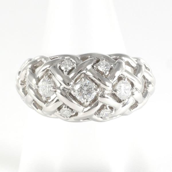 PT900 Platinum Diamond Ring 15