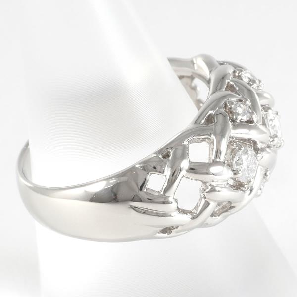 PT900 Platinum Diamond Ring 15