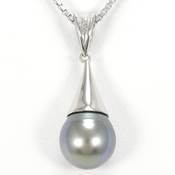 PT850 Platinum Pearl Necklace