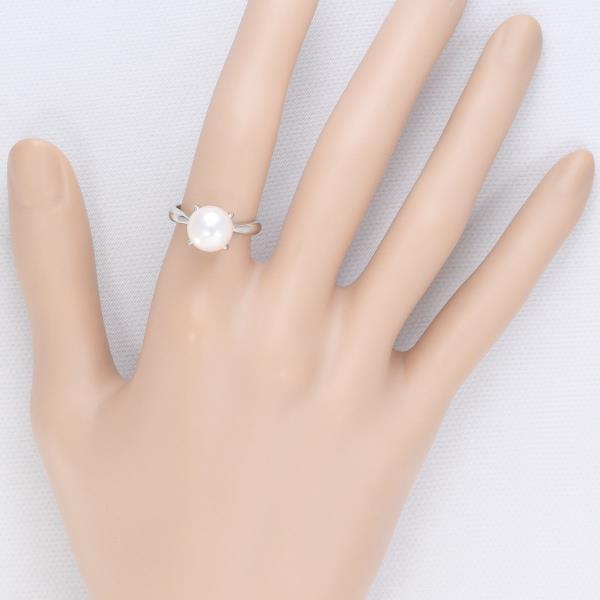 PT900 Platinum Pearl Ring