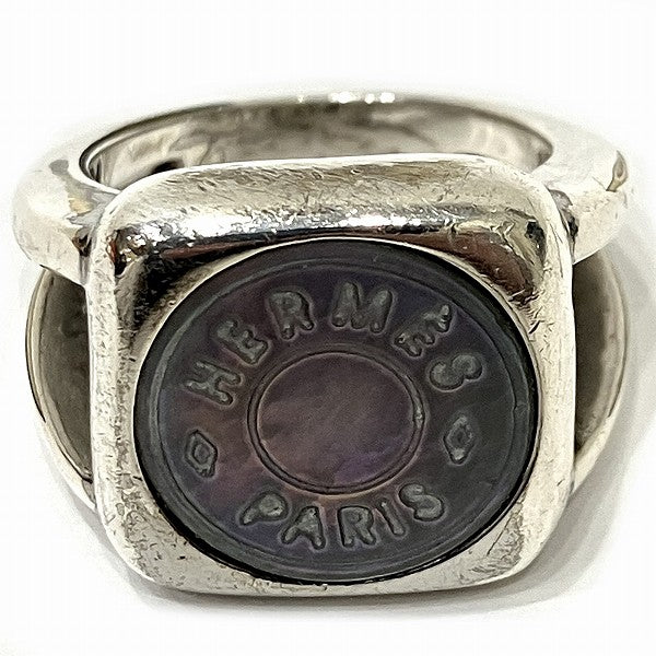 Hermes Ceres Shell Ring for Women in Good Condition