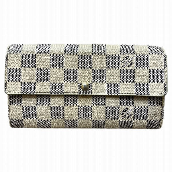 Louis Vuitton Damier Azur Long Wallet N61735