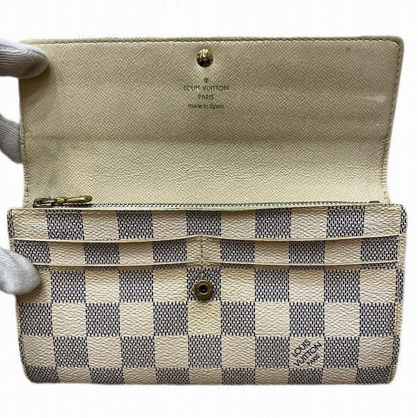 Louis Vuitton Damier Azur Long Wallet N61735