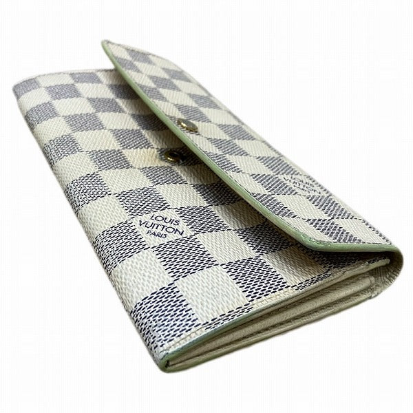 Louis Vuitton Damier Azur Long Wallet N61735