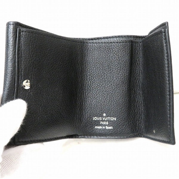 Louis Vuitton Leather Portefeuille Lockmini Wallet M63921 in Good Condition