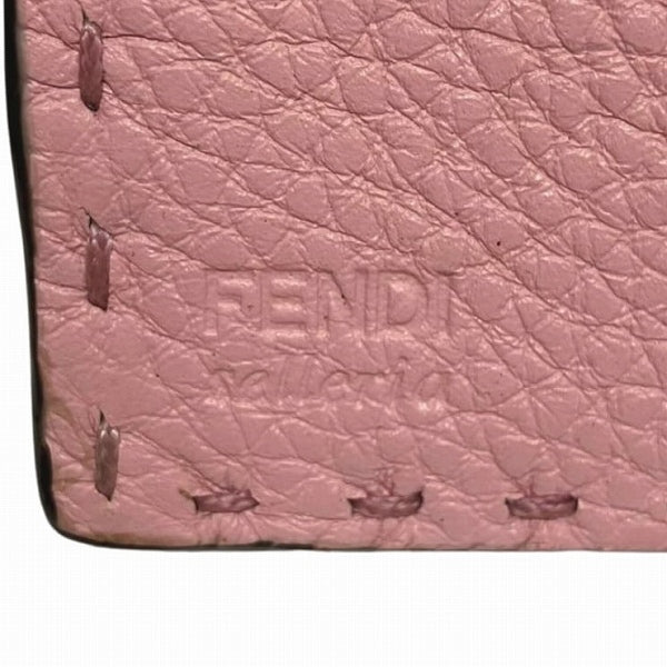 Fendi Leather Selleria Peekaboo Bifold Wallet 8M0308 in Great Condition