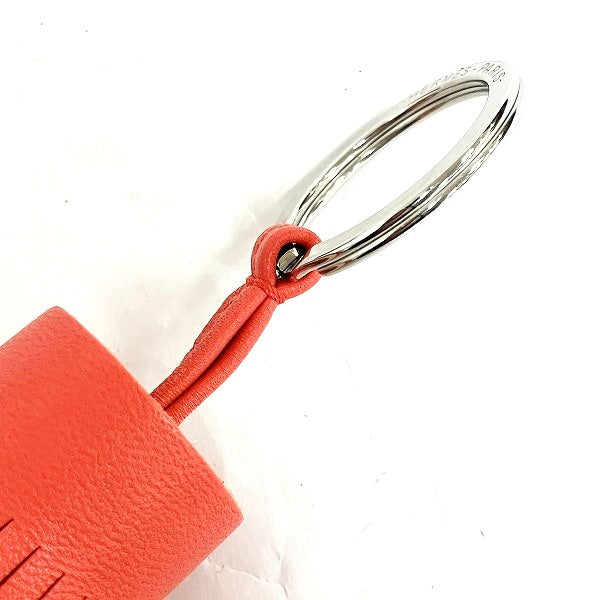 Hermes Carmen Tricolor Keychain 12cm in Great Condition