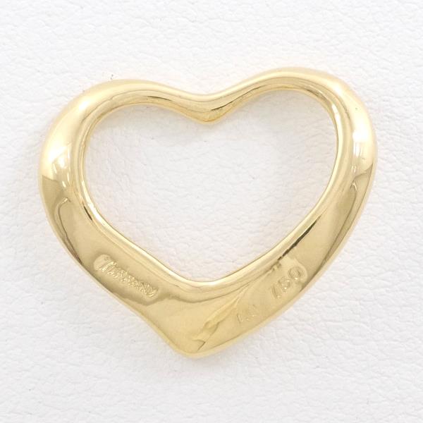 Tiffany & Co 18K Open Heart Pendant  Metal Pendant in Excellent condition