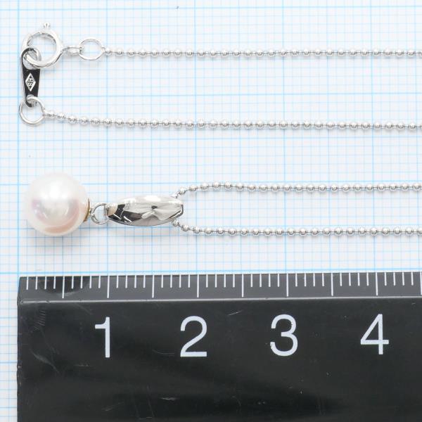 PT900 Platinum Pearl Necklace in Pristine Condition