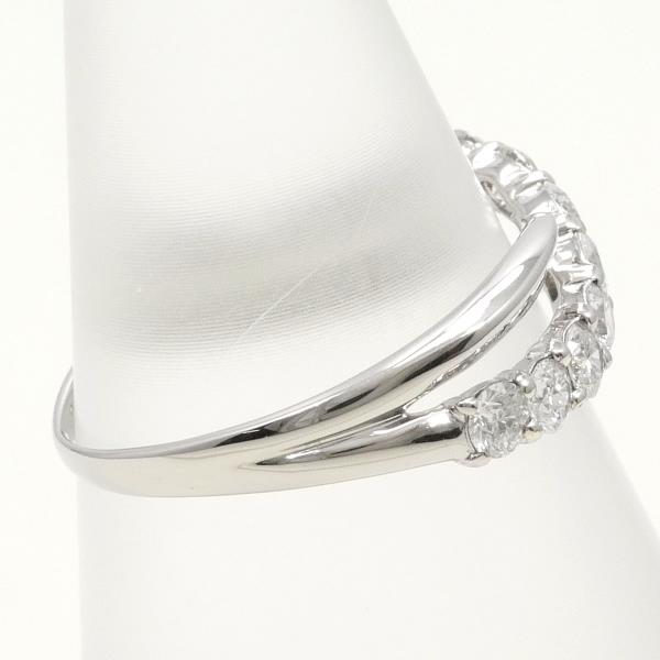 Half Eternity D0.50ct Ring in Platinum/Diamond, Size 8 for Women