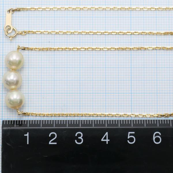 K18 Yellow Gold Pearl Necklace