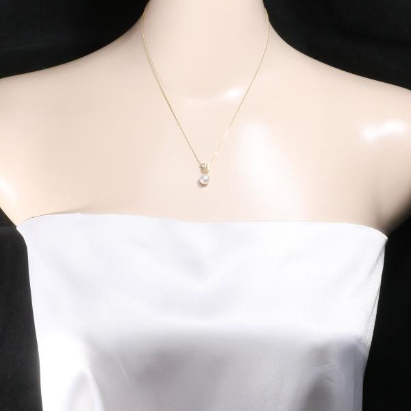 K18 Yellow Gold Pearl Necklace