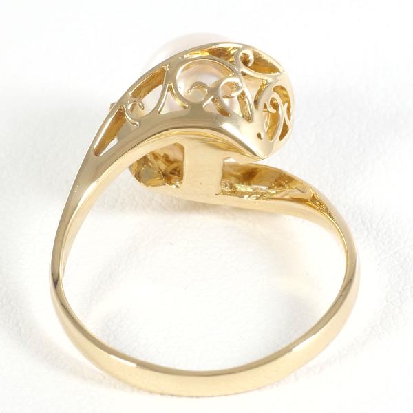 K18 Yellow Gold Pearl Ring