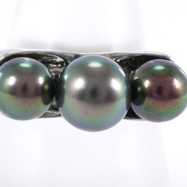 PT900 Platinum Pearl Ring 16