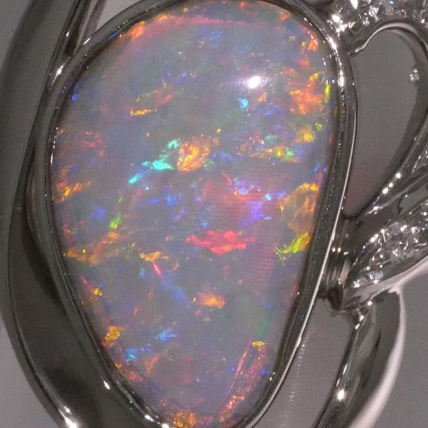 PT900 Platinum Opal Ring 12.5 in Excellent Condition