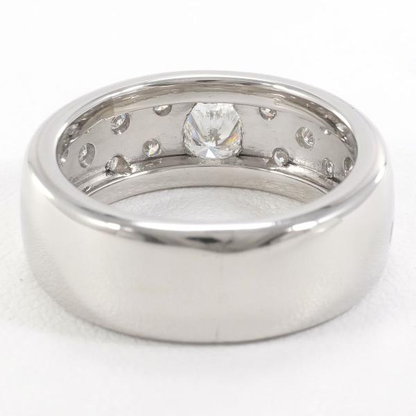 PT900 Platinum Diamond Ring 12.5 Size