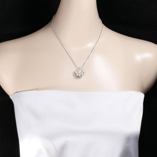 K14 White Gold Pearl Necklace in Pristine Condition