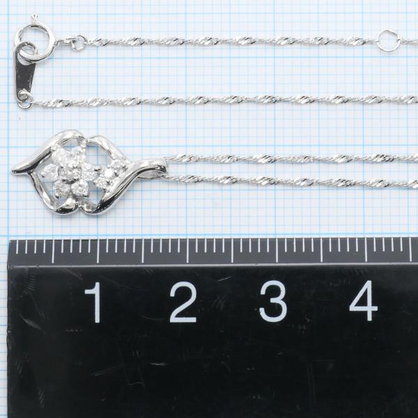 PT900 Platinum PT850 Necklace Diamond in Pristine Condition