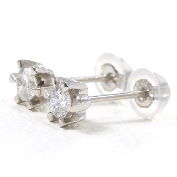 PT900 Platinum Diamond Earrings