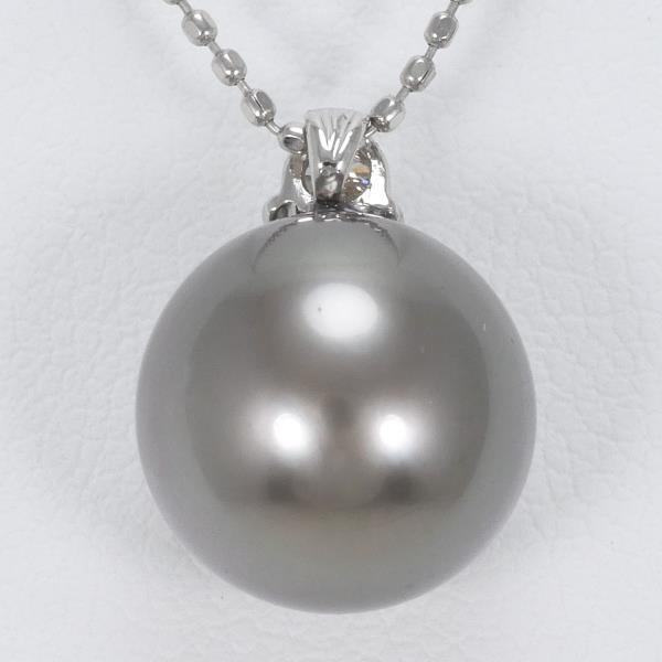 PT900 PT850 Platinum Pearl Necklace in Pristine Condition