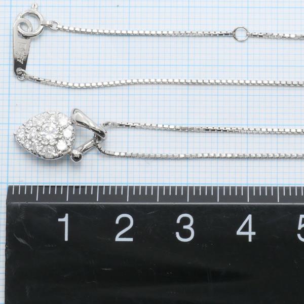 PT900 PT850 Platinum Diamond Necklace in Pristine Condition