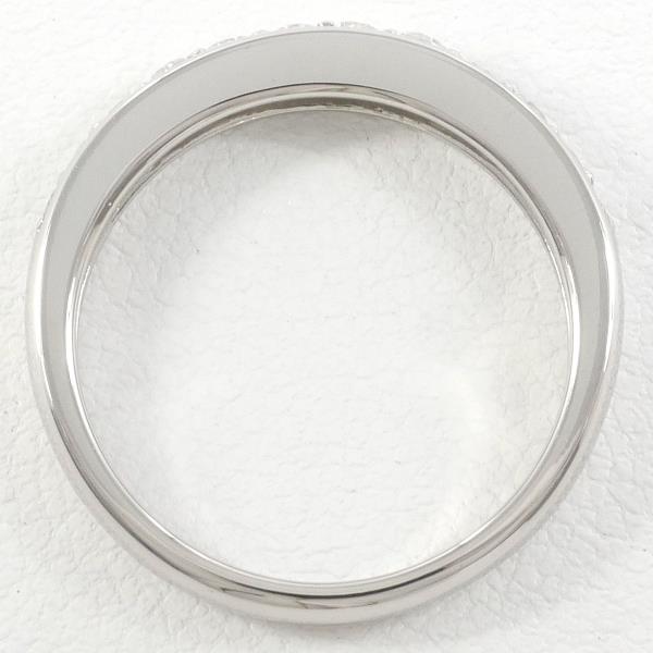 Platinum PT850 Diamond Ring, Size 7, Diamond 0.30ct, Weight 3.3g, Women's Silver