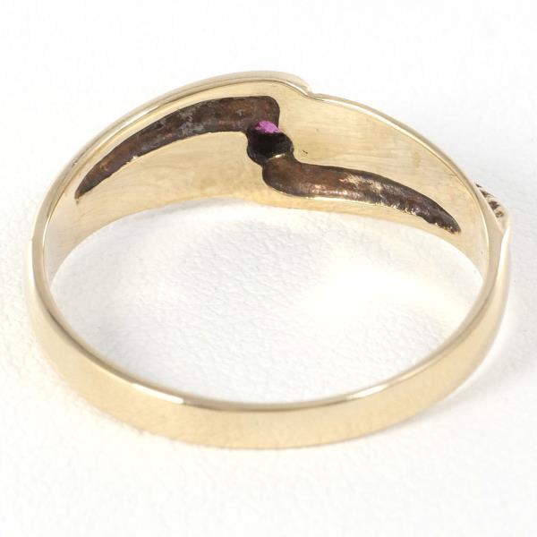 K9 Yellow Gold Ruby Ring