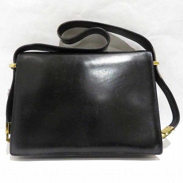 Celine Leather Horse Carriage Hardware Shoulder Bag