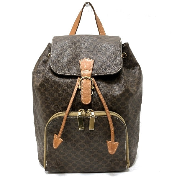 Celine Macadam Leather Backpack