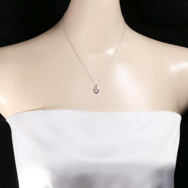 K10 White Gold Diamond Necklace