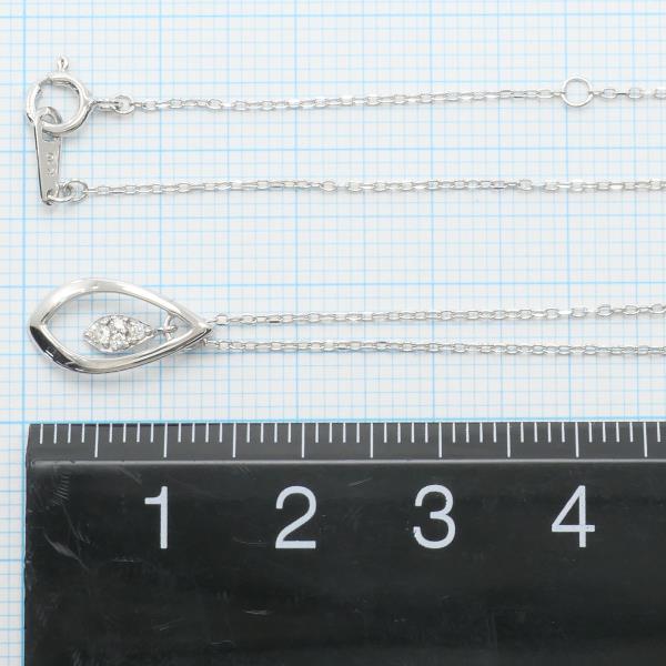 K10 White Gold Diamond Necklace