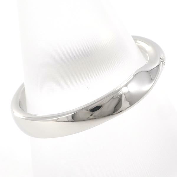 Platinum PT900 Diamond Ring, Size 13, Weight 5.1g, Women's Silver