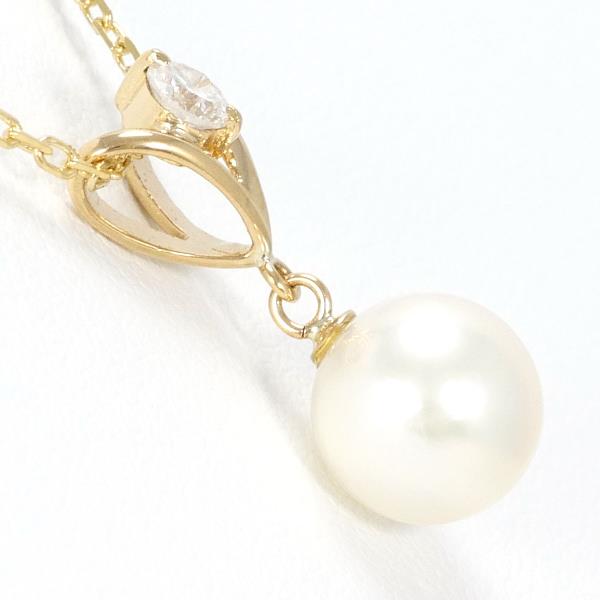 K18 Yellow Gold Pearl Necklace