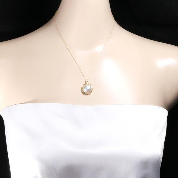 K18 Yellow Gold Mabe Pearl Necklace