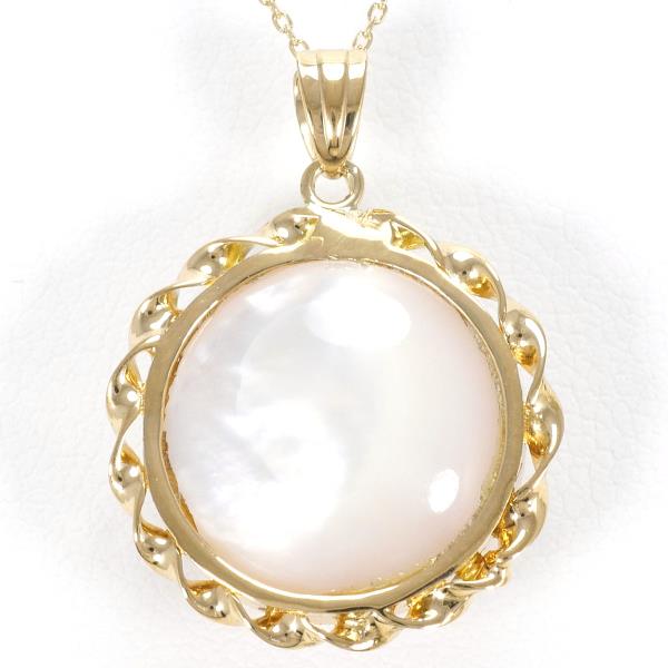 K18 Yellow Gold Mabe Pearl Necklace