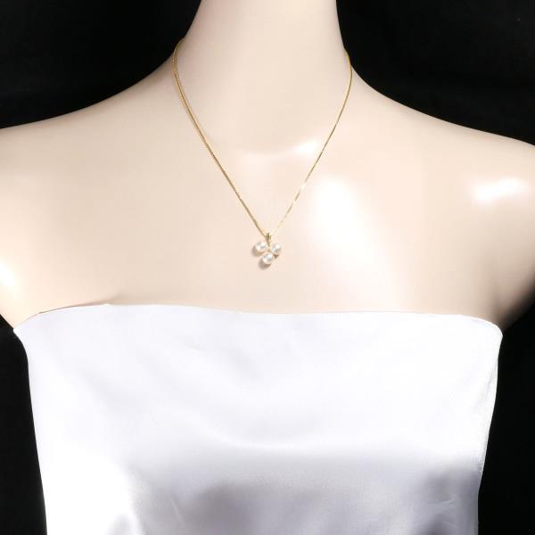 K18 Yellow Gold Pearl Necklace